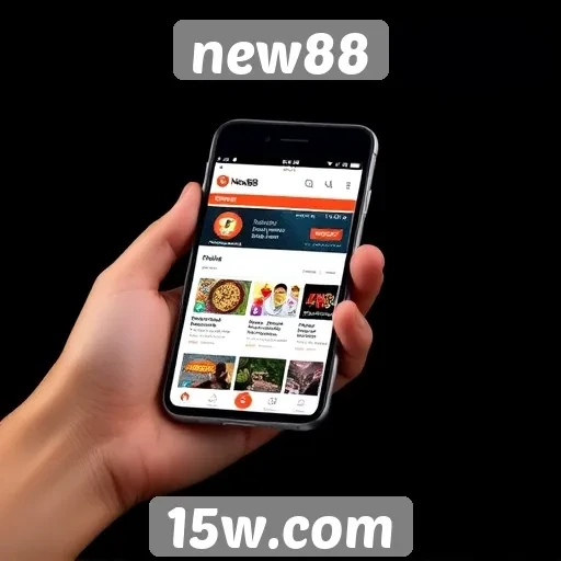 Análise da interface do site new88 em dispositivos móveis